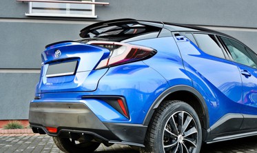 Верхняя накладка на спойлер Toyota C-HR  фото