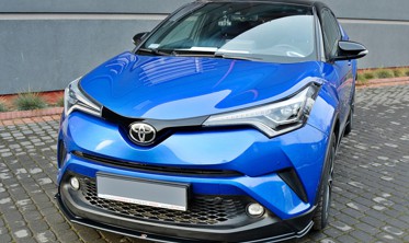 Накладка на передний бампер Toyota C-HR вер.1 фото