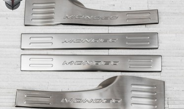 защитные накладки на пороги Ford Mondeo фото