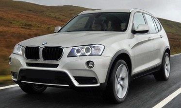хром накладки на двери BMW X3 F25 (ABS-пластик) фото