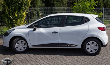 поліровані накладки на двері Renault Clio 4D фото