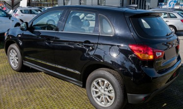 декоративные накладки на двери Mitsubishi ASX фото