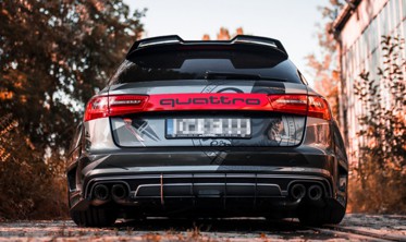 Спойлер тюнинговый Audi S6 / A6 S-line C7 / C7 FL универсал фото