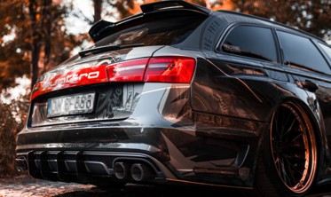 Спойлер тюнинговый Audi S6 / A6 S-line C7 / C7 FL универсал фото