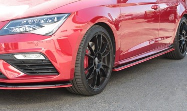 Диффузоры (накладки) порогов Seat Leon Mk3 Cupra / FR  фото