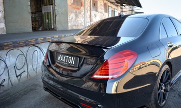 Накладка (спойлер) крышки багажника Mercedes-Benz S-Class W222 фото