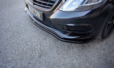 Дифузор переднього бампера Mercedes-Benz S-Class W222 версія AMG-Line вер.1 фото