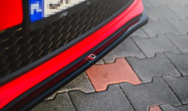 Дифузор переднього бампера Volkswagen Polo MK5 GTI 6R дорестайл верс.2 фото