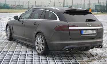Бічні накладки заднього бампера Jaguar XF (X250) MK1 Sportbrake S-Pack фото