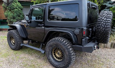 розширювачі арок (накладки на арки) JEEP WRANGLER JK фото