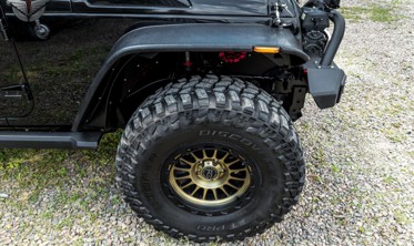 розширювачі арок (накладки на арки) JEEP WRANGLER JK фото