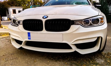 бампер передний BMW F30, F31 без противотуманок фото