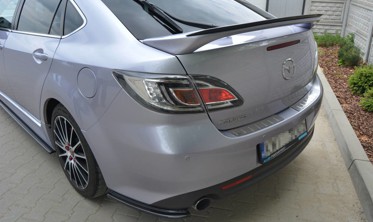 Накладка на спойлер Mazda 6 MK2 версия SPORT (GH-Серия)  фото