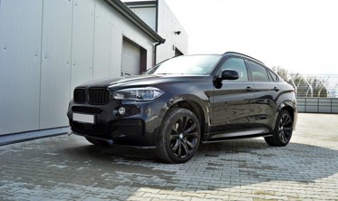 Тюнінг накладки бічних порогів BMW X6 F16 M-pack фото