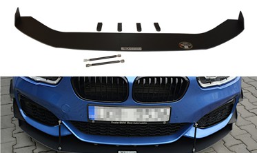 Накладка під передній бампер BMW 1 F20/F21 M-Power Facelift вер.2 фото