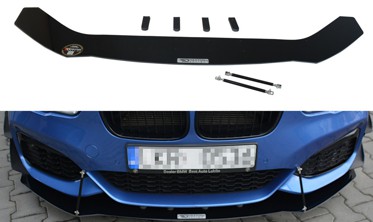 Дифузор переднього бампера BMW 1 F20/F21 M-Power рестайл вер.1 фото