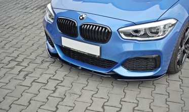 Дифузор переднього бампера BMW 1 F20/F21 M-Power рестайл вер. 1 фото