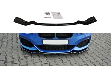 Диффузор переднего бампера BMW 1 F20/F21 M-Power рестайл вер. 2 фото