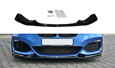 Спойлер переднего бампера BMW 1 F20, F21  M-Power FL вер. 3 фото