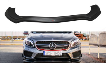 Диффузор передний Mercedes GLA 45 AMG SUV X156 дорестайл фото