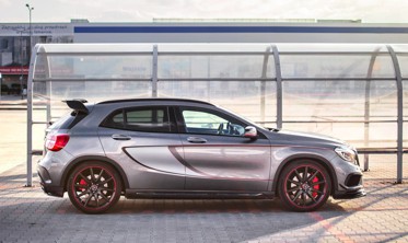 Боковые накладки на пороги Mercedes GLA 45 AMG SUV X156 фото