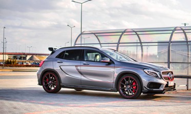 Боковые накладки на пороги Mercedes GLA 45 AMG SUV X156 фото