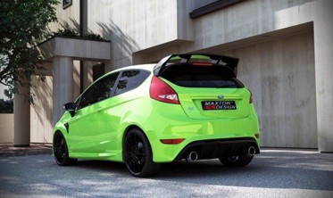Тюнинговый задний бампер Ford Fiesta MK7 / MK7 FL в стиле RS фото