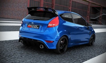 Спойлер заднего стекла Ford Fiesta MK7 / MK7 FL стиль RS  фото