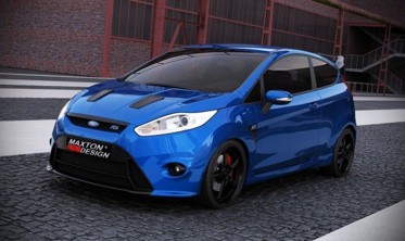 Передний тюнинг бампер Ford Fiesta MK7 рестайл стиль RS фото