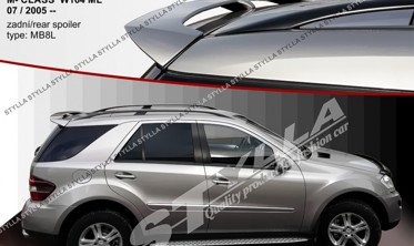 Спойлер кришки багажника Mercedes ML W164, Stylla (Чехія) фото