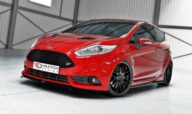 Спойлер переднего бампера Ford Fiesta mk7 рестайл ST вер.3 фото