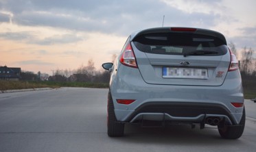 Диффузор заднего бампера Ford Fiesta mk7 рестайл ST версия  фото