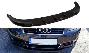 Тюнинговый диффузор переднего бампера Audi A3 8P дорестайл фото
