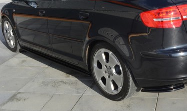Тюнинговый листвы под пороги Audi A3 Sportback  8P / 8P рестайл фото