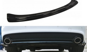 Центральний накладка на задний бампер Audi A5 8Т S-Line рестайл фото