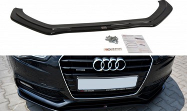 Тюнінгова накладка під передній бампер Audi S5/A5 S-line 8T FL версія 2 фото
