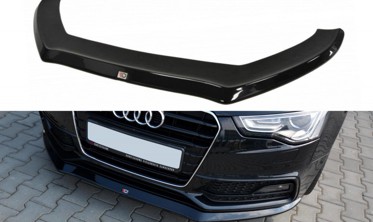Тюнінговий дифузор переднього бампера Audi S5/A5 S-line 8T рестайл вер. 1 фото