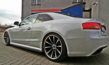 Дифузори (накладки) під пороги Audi RS5 8T/8T FL фото