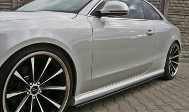Диффузоры (накладки) под пороги Audi RS5 8T / 8T FL фото