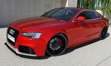 Дифузори (накладки) під пороги Audi RS5 8T/8T FL фото