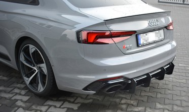 Накладка заднього бампера Audi RS5 F5 Coupe/Sportback вер.2 фото