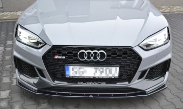 Диффузор (накладка) под передний бампер Audi RS5 F5 Coupe / Sportback фото