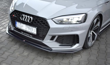Тюнинговая накладка переднего бампера Audi RS5 F5 Coupe / Sportback вер.2 фото