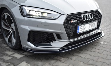 Тюнинговая накладка переднего бампера Audi RS5 F5 Coupe / Sportback вер.2 фото