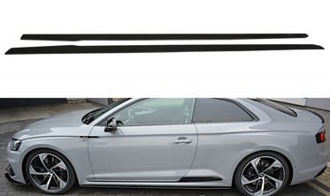 Листвы боковые Racing под пороги Audi RS5 F5 MK2 Coupe фото