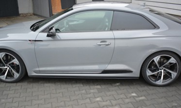 Листвы боковые Racing под пороги Audi RS5 F5 MK2 Coupe фото