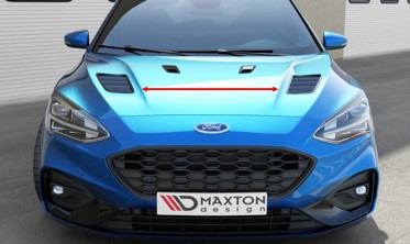 Воздухозаборники в капот Ford Focus MK4 (большие) фото