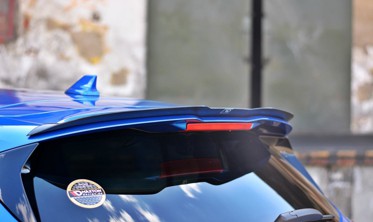 Накладка на спойлер багажника Ford Focus MK4 ST-line вер.1 фото