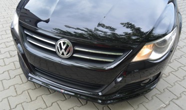 Диффузор переднего бампера VW Passat CC для стандартного бампера версия 2 фото