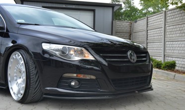 Диффузор переднего бампера VW Passat CC для стандартного бампера версия 2 фото
